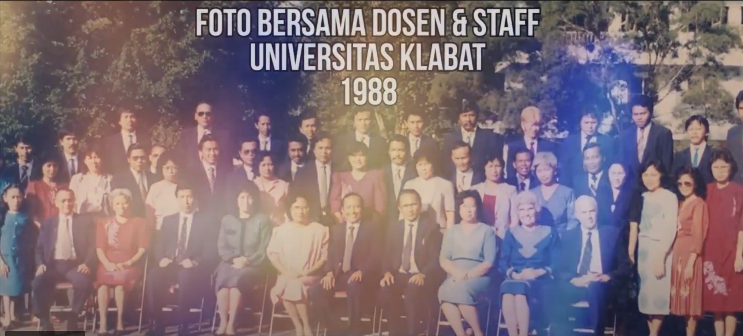 Dosen Staff Unklab 1988